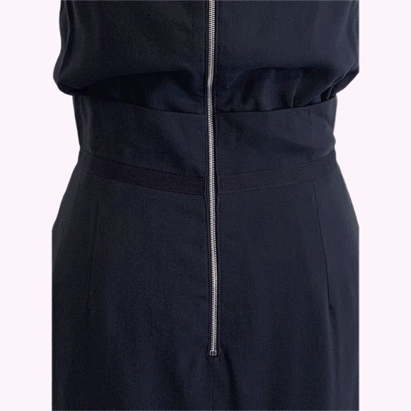 Jenni Kayne | NWOT💎RARE FIND💎Paperbag Pleat Waist Mini Dress + Pockets Black 2 - Picture 2 of 15